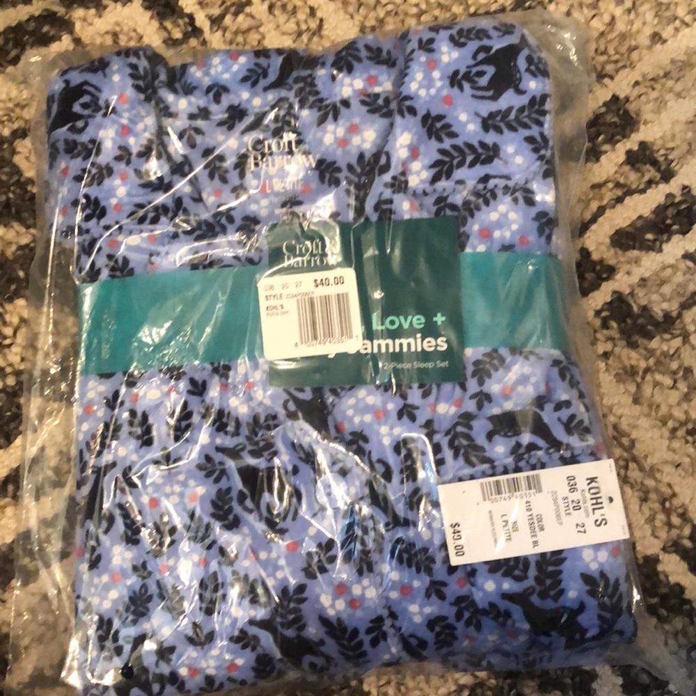 two piece pajama set